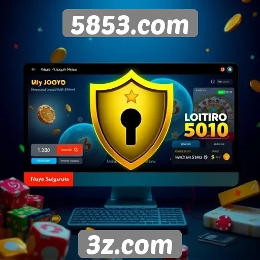 Avaliação da segurança no site de jogos 5853.com